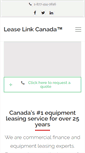 Mobile Screenshot of leaselink.ca